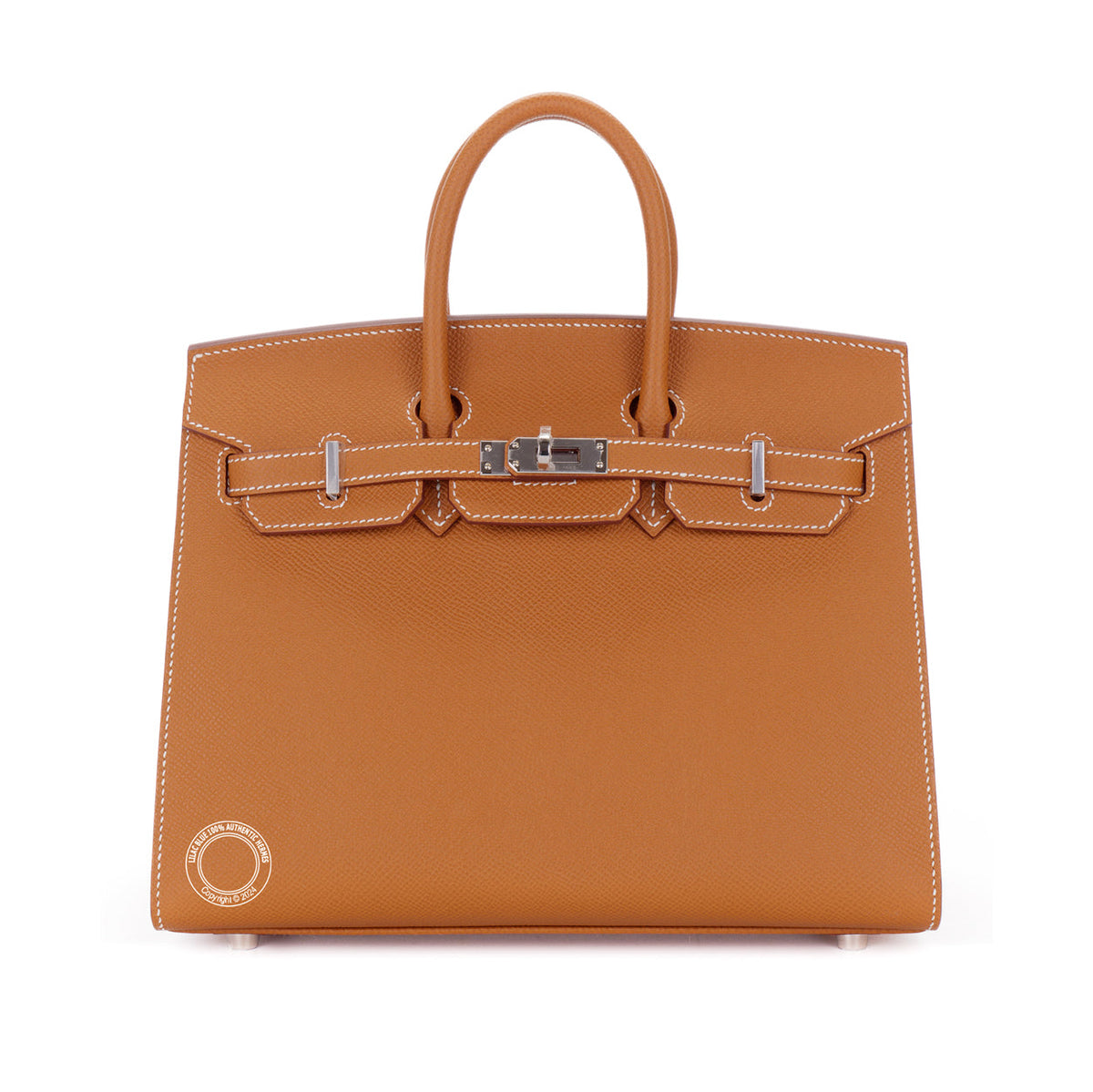 Hermès Birkin 25cm Gold Epsom Sellier PHW