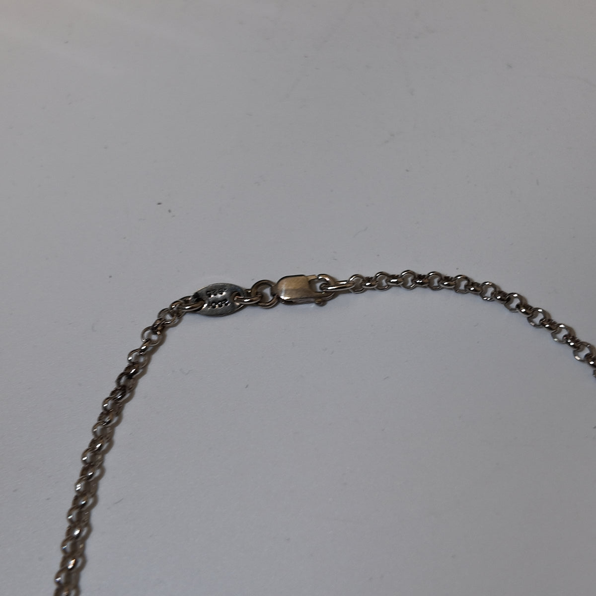 Chrome Hearts BGray Charm CH Cross Baby Fat Safety Pin