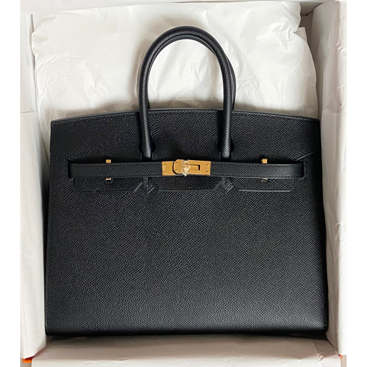 Hermès Birkin 25cm Black Epsom GHW