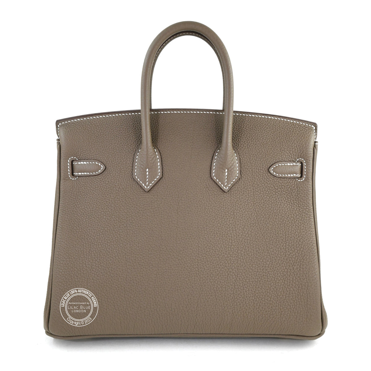 Hermès Birkin 25cm Etoupe Togo GHW
