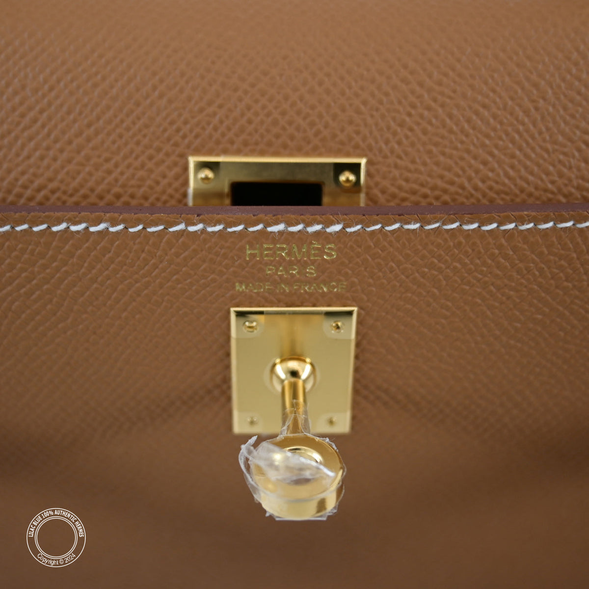 Hermès Kelly 25cm Gold Epsom GHW
