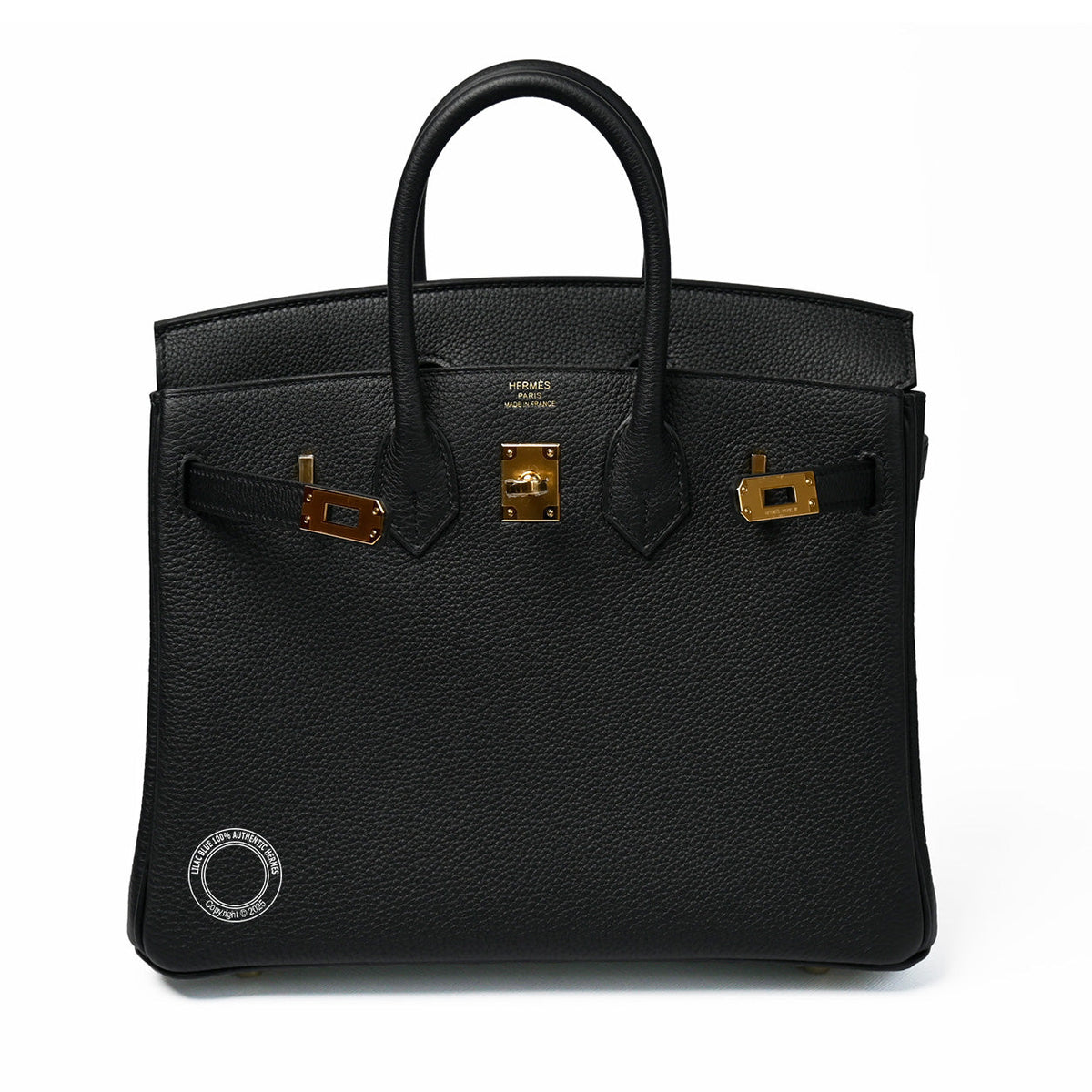 Hermès Birkin 25cm Black Togo GHW