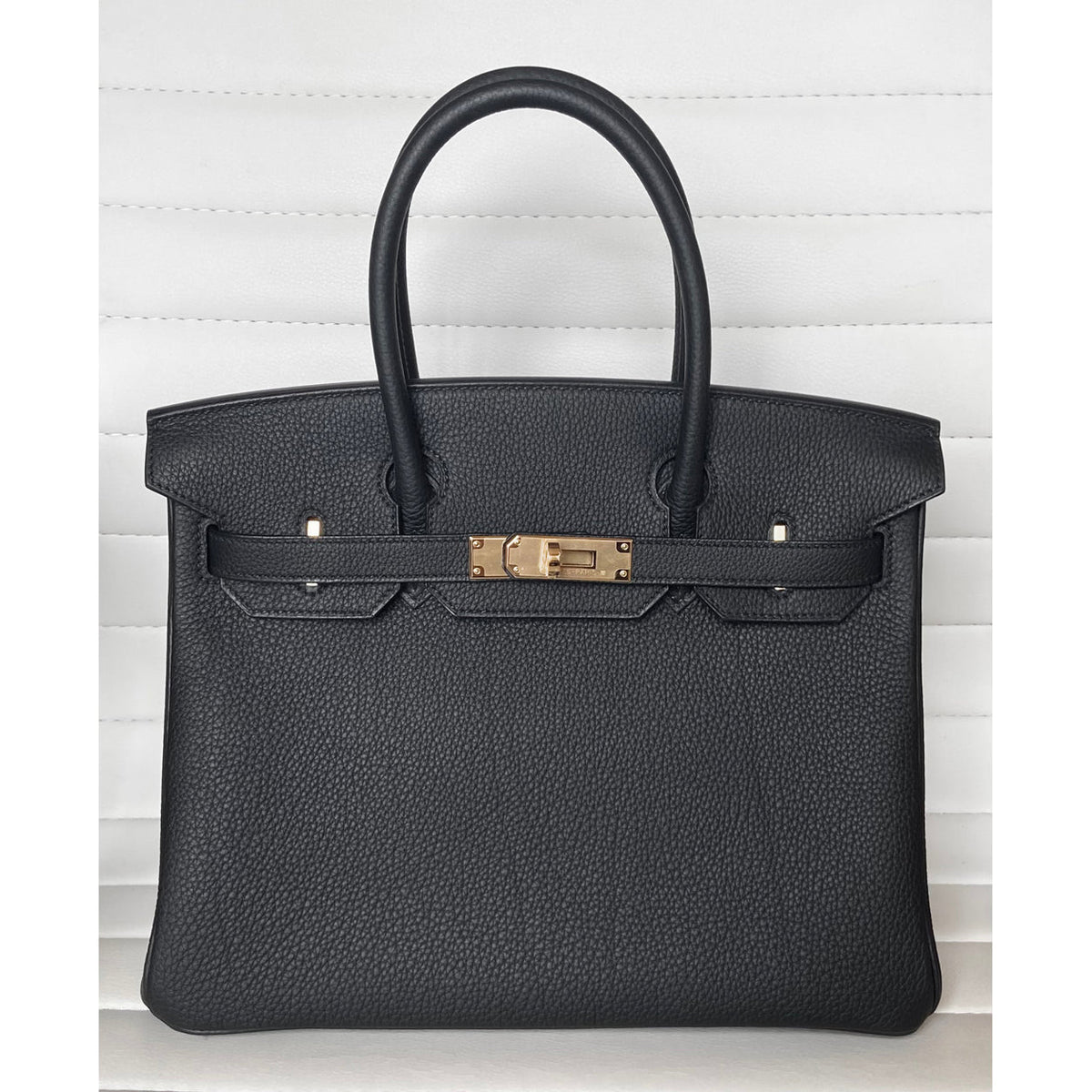 Hermès Birkin 30cm Black Togo GHW