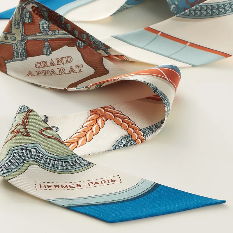 Twilly 86 silk scarf